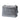 Silver Saint Laurent Medium Metallic Woven Leather Monogram Sunset Crossbody
