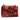 Red Gucci Padlock Crystal Embellished Crossbody Bag