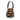 Brown Fendi Mini Zucca Shearling Mon Tresor Bucket Bag