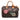 Brown Louis Vuitton Monogram World Tour Speedy Bandouliere 30 Satchel
