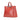 Orange Fendi Large Leather Twins Tote Satchel
