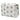 White Saint Laurent Mini Smooth Calfskin Prairie Flower Printed Monogram Kate Crossbody