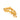 Gold Chanel Gold Plated Beret Hat Brooch