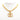 Gold Chanel Lava Collection CC 24K Yellow Gold Pendant Necklace - Designer Revival