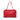 Red Bottega Veneta Nappa Intrecciato Duo Shoulder Bag