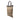 Beige Burberry Haymarket Check Coated Canvas Tote Satchel