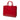 Red Saint Laurent Nano Leather Sac De Jour Satchel