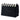 Black Saint Laurent Medium Striped Ponyhair and Calfskin Monogram Sunset Crossbody