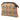 Beige Burberry Haymarket Check Canvas Clutch