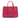 Pink Prada Large Saffiano Lux Galleria Double Zip Satchel