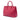 Pink Prada Large Saffiano Lux Galleria Double Zip Satchel