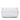 White Prada Vitello Daino Open Convertible Tote Satchel
