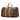 Brown Louis Vuitton Monogram Keepall Bandouliere 50 Travel Bag