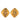 Gold Chanel CC Gold Plated Diamond Shape Clip On Earrings