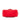 Red Chanel Mini Square Classic Lambskin Single Flap Crossbody Bag