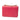 Pink Prada Soft Calf Chevron Impunture Turn Lock Chain Crossbody