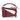 Red LOEWE Mini Bicolor Calfskin Puzzle Satchel