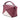 Red LOEWE Mini Bicolor Calfskin Puzzle Satchel