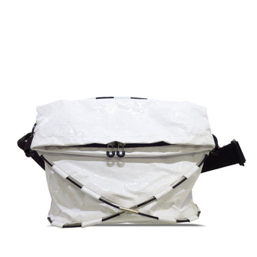 White Bottega Veneta Tent Bum Bag - Designer Revival