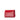 Red Saint Laurent Small Leather Monogram Kate Tassel Crossbody - Designer Revival
