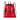 Red Gucci Leather Gucci Ghost Drawstring Backpack