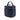 Blue Chanel CC Quilted Caviar Top Handle Vanity Case with Chain Satchel