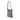 Gray Fendi Zucchino Canvas Shoulder Bag