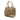 Beige Gucci GG Canvas Sukey Satchel - Designer Revival