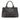 Gray Prada Denim Canapa Logo Tote