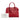 Red Prada Medium Saffiano Lux Open Promenade Satchel - Designer Revival