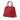 Red Prada Medium Saffiano Lux Open Promenade Satchel - Designer Revival