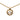 Gold Dior Gold Plated CD Logo Pendant Necklace