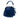 Blue Saint Laurent Small Suede Emmanuelle Fringe Bucket Bag Satchel