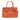 Orange Prada Small Saffiano Vernice Galleria Double Zip Satchel