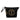 Black Saint Laurent Wool Embroidered Rive Gauche Pouch Clutch Bag