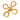 Gold Chanel CC Gold Plated Infinity Brooch