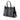 Blue Fendi Large Pequin Canvas Etniko Du Jour Handbag