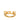 Gold Gucci Gold Plated Strass Logo Letter Ring S