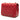 Red Chanel Mini Square Classic Caviar Single Flap Crossbody Bag