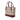 Beige Burberry House Check Canvas Tote