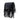 Black Saint Laurent Croc Embossed Calfskin Monogram Fringe Clutch