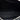 Black Saint Laurent Croc Embossed Calfskin Monogram Fringe Clutch