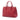 Red Prada Medium Saffiano Lux Galleria Double Zip Satchel