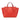 Red Gucci Mini Leather Swing Handbag