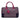 Purple LOEWE Tricolor Goatskin Amazona 36 Handbag - Designer Revival