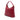 Red Gucci Small Grained Calfskin Miss GG Hobo Satchel