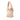 Brown Fendi Mini Shearling Trimmed Leather Mon Tresor Bucket Bag Satchel