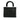 Black Dior Medium Denim Cannage Lady Dior Satchel