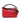 Red LOEWE Medium Tricolor Calfskin Puzzle Satchel