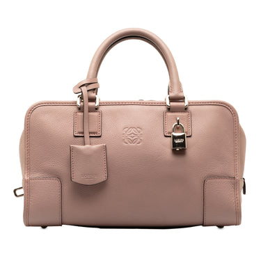 Pink LOEWE Amazona 28 Handbag - Designer Revival
